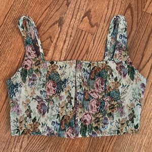 Brocade Corset Wild Fable Size M